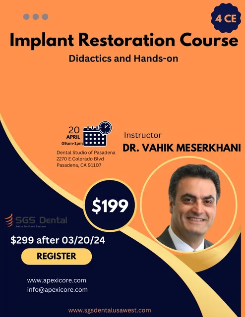 Implant Restoration Course